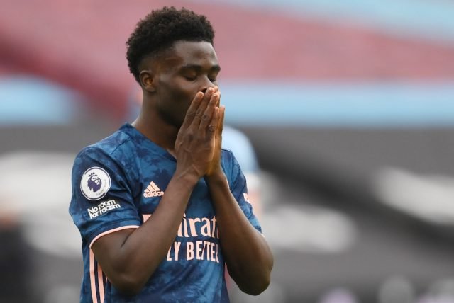 Uppgifter: Arsenal vill förlänga med Bukayo Saka
